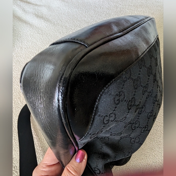 Vintage Gucci Bamboo Monogram Hand And Shoulder Tote Bag Good Condition! - Picture 5 of 16